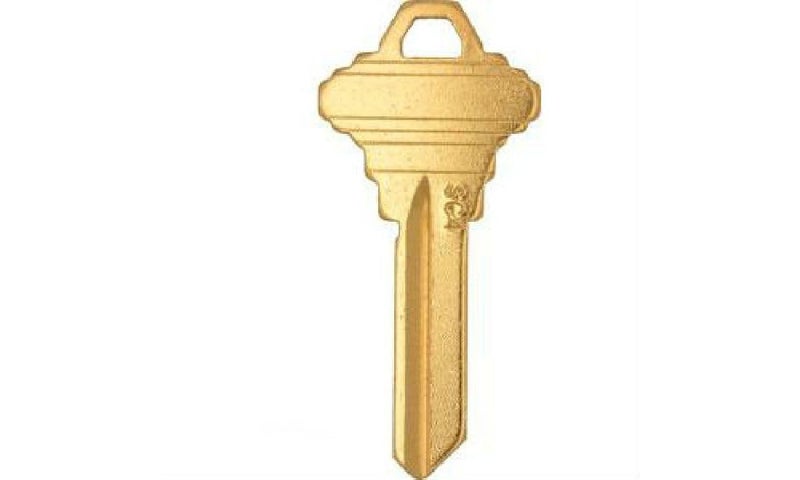 Ilco Kaba Ilco Schlage SC4-BR Brass Lock Key - Pack of 50 - Image 2